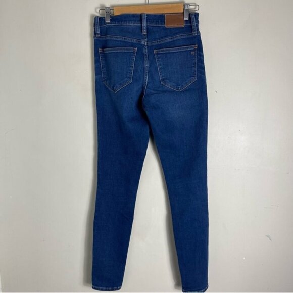 Madewell High-Rise Roadtripper Jeans medium wash size 26 Tall Long 30” stretch - Picture 4 of 14